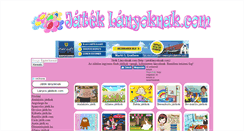 Desktop Screenshot of jateklanyoknak.com